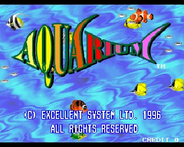 Aquarium (Japan) screen shot title